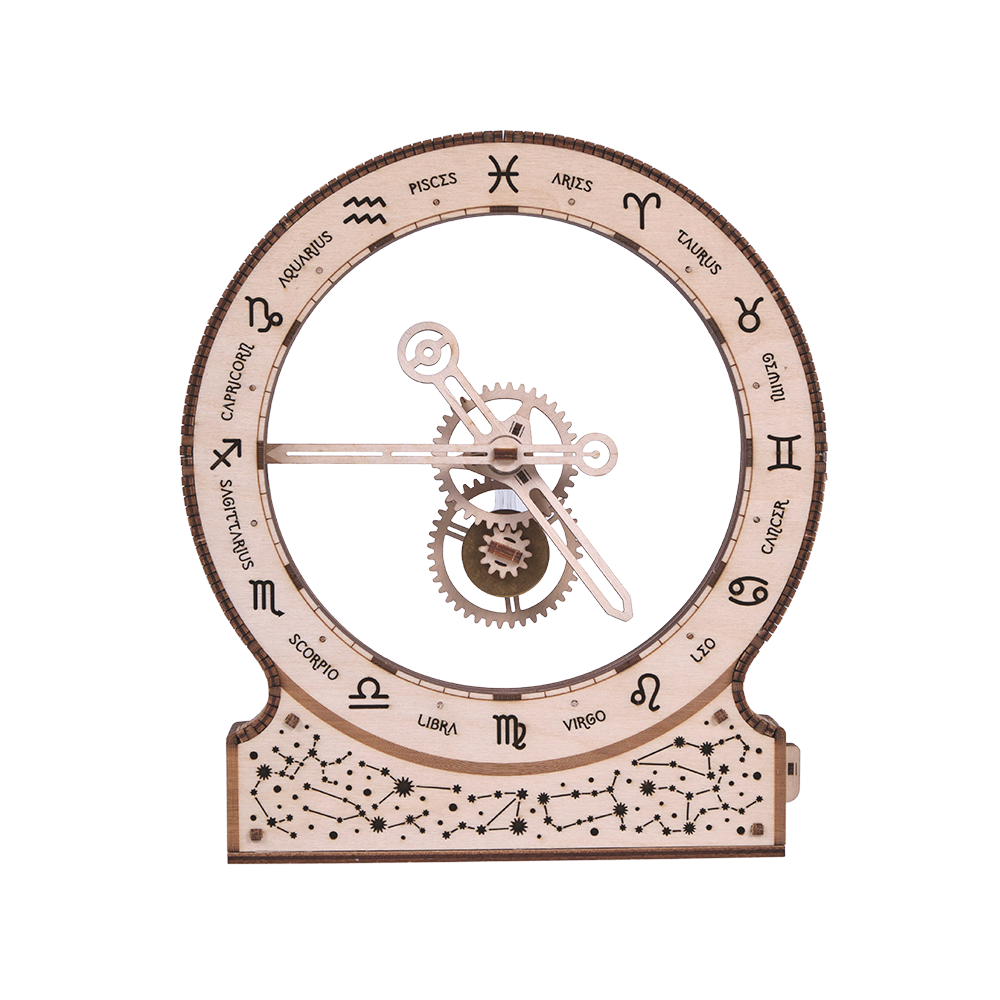 Kinetic Clock: Zodiac