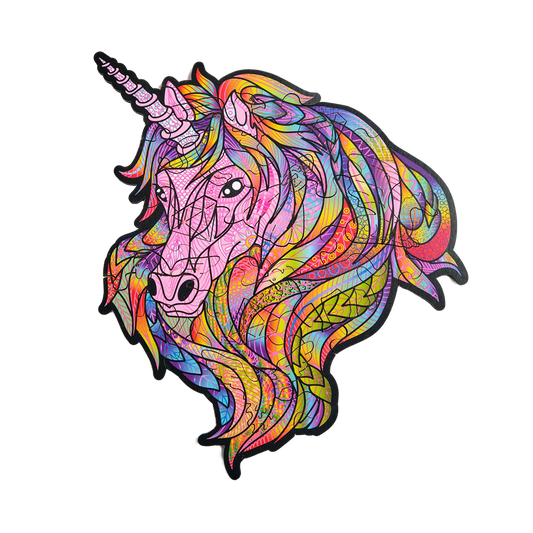 x-series mini Pink Sky Unicorn (mini color puzzle)